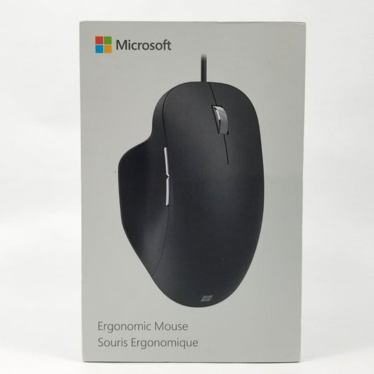 MICROSOFT Ergonomic Mouse Wired RJG-00001 Model 1923 - Black